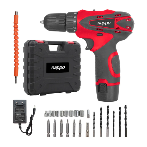 TALADRO ATORNILLADOR INALAMBRICO NAPPO 12V NHTI-221 (REG) - 630605