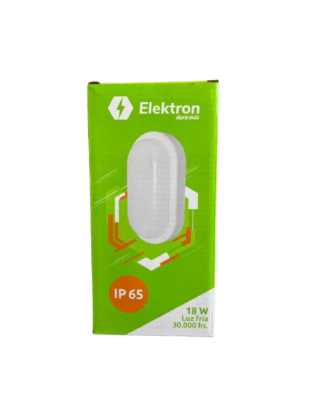 TORTUGA LED ELEKTRON 18W TM-MPS 6400K CAJA