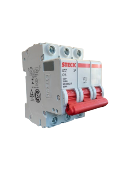 DISYUNTOR SDZ 3X16A 6KAC - STECK
