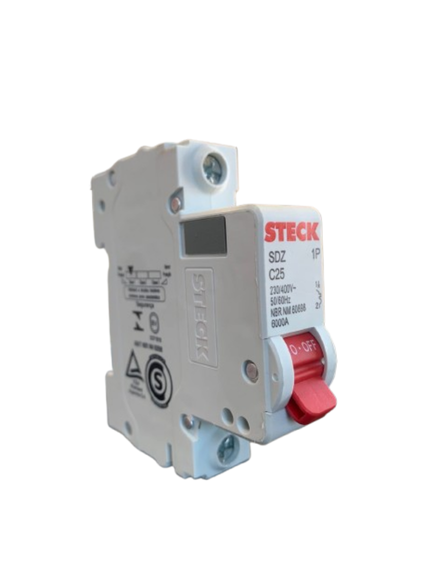 DISYUNTOR SDZ 1X25A 6KAC - STECK