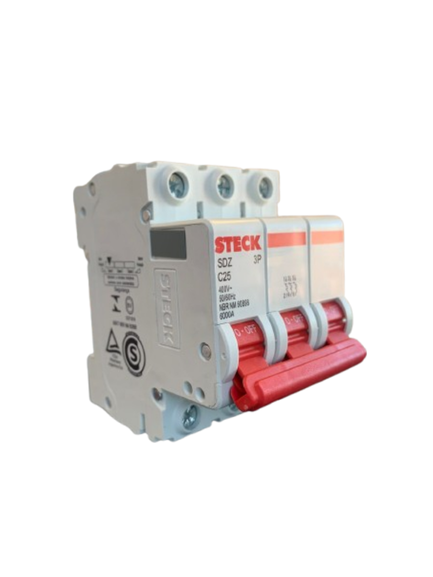 DISYUNTOR SDZ 3X25A 6KAC - STECK