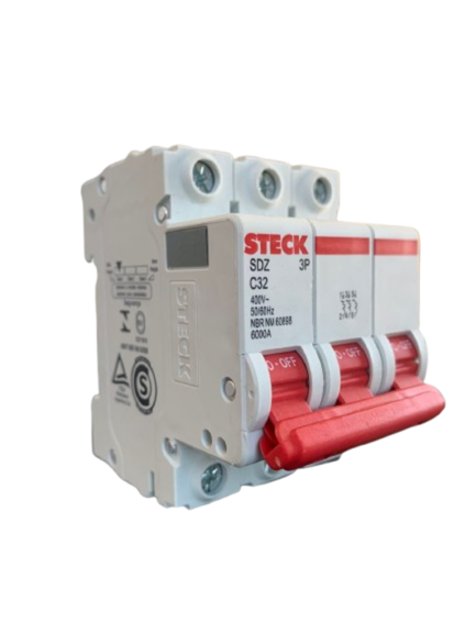 DISYUNTOR SDZ 3X32A 6KAC - STECK