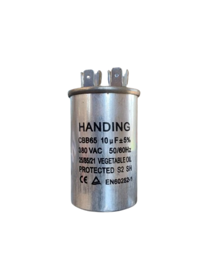 CAP. MARCHA 10 MFD 380 V. METALICO CB