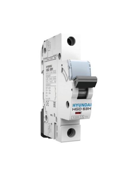 DISYUNTOR TERM DIN 1P 006A 6KA HGD63-N - HYUNDAI