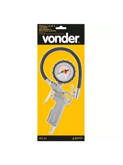 PISTOLA 2 EN 1 CALIBRADOR / LIMPIEZA PLV21 - VONDER