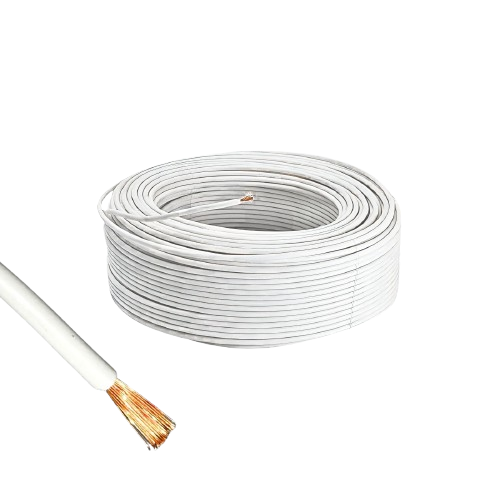 CABLE EK MULTIFILAR 4MM2 - BLANCO ROLLO 100M