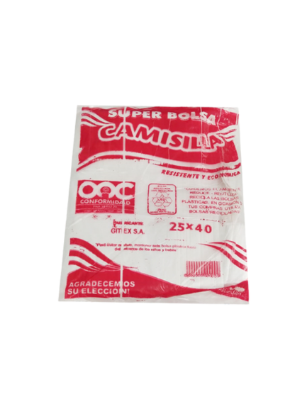 BOLSA CAMISILLA 25x40 NORMAL