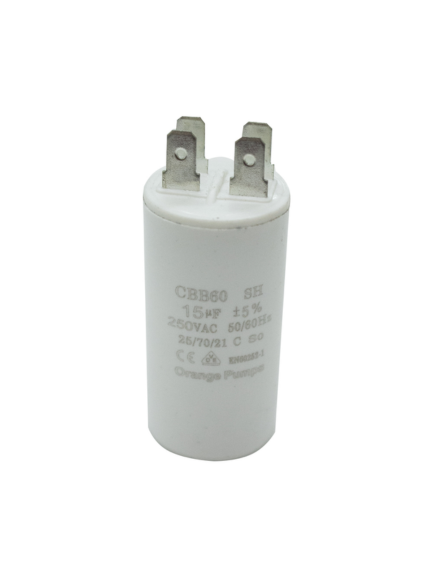 CAPACITOR DE 15 MFD PLASTICO