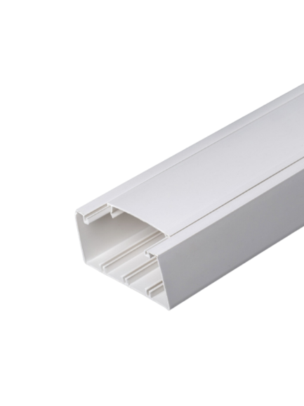 HT CANAL P/ CABLE 100X50MM C/ ADHESIVO BLANCO TIRA 2MTS - HELLERMANN