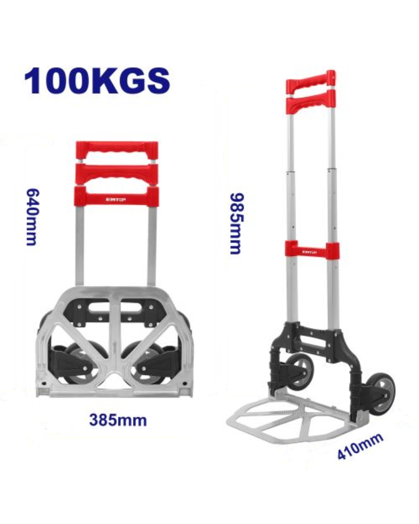 CARRITO P/ CAJAS PLEGABLE 100KG  -  EMTOP