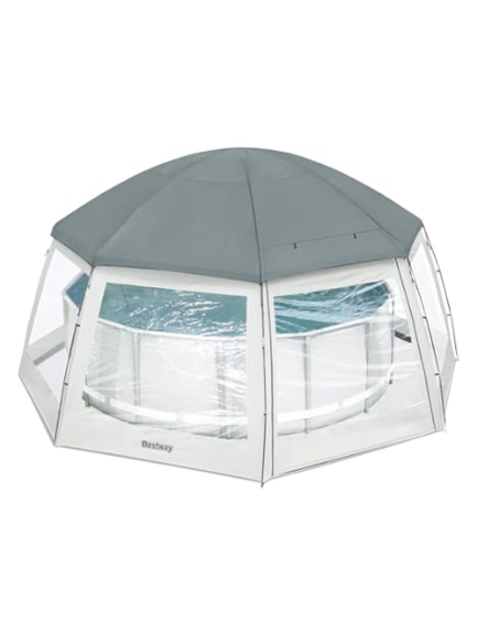 Toldo p/ piscina 6.00mx6.00mx2.95m. Bestway - 58612