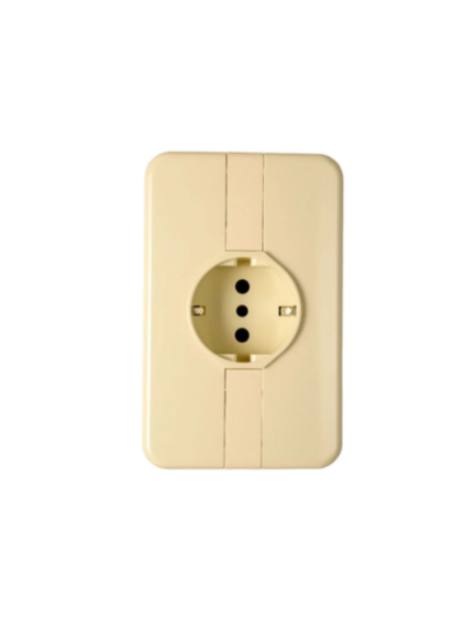 TOMA SHUKO 028F EK 20A 250V EMBUTIDO