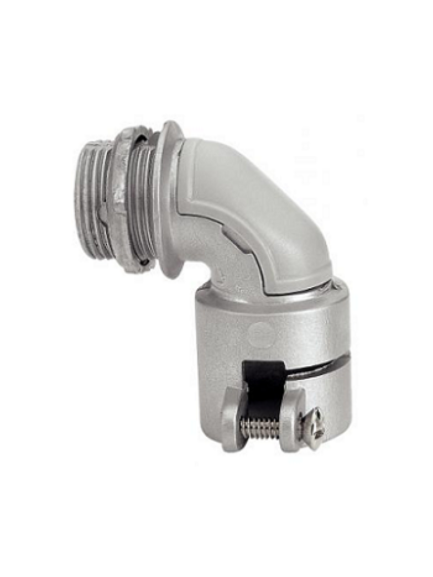 CONEXION BOX CURVA 1/2´´ P/ CAÑO METALICO FLEXIBLE - ELECON