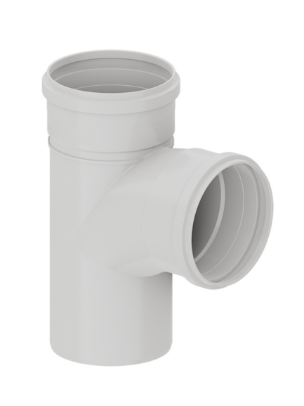 TEE P/ DESAGUE DN50 FORTLEV LA11250501