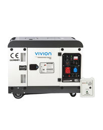 [4724] GENERADOR TRIFÁSICO 10KVA / ATS TRIFÁSICO VIVION 10KVA