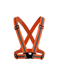 [1659] CHALECO CINTA REFLECTIVO NARANJA