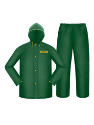[5081] PILOTO TRAJE IMPERMEABLE VERDE  (XL) JADEVER x Un