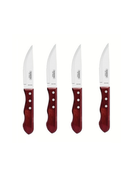 [5139] CUCHILLO JUMBO CHURRASCO CEREZO BLISTERX4 TRAMONTINA