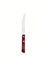 [5137] CUCHILLO P/ ASADO 5´CHURRASCO CEREZO BLISTER X - TRAMONTINA