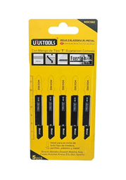 [1717] HOJA P/CALADORA  BI/METAL   5PZ UYUS HOC502