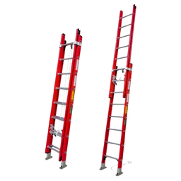 [5562] ESCALERA FIBRA FASCY NARANJA 2X08