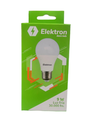 [7224] LED BULB 9W YT-A55-1 EK 2700K CAJA BIVOLT 90-265V