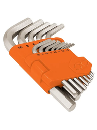 [7441] LLAVE ALLEN EN JUEGO 1/16-3/8 (10PZS) T LA015539TR